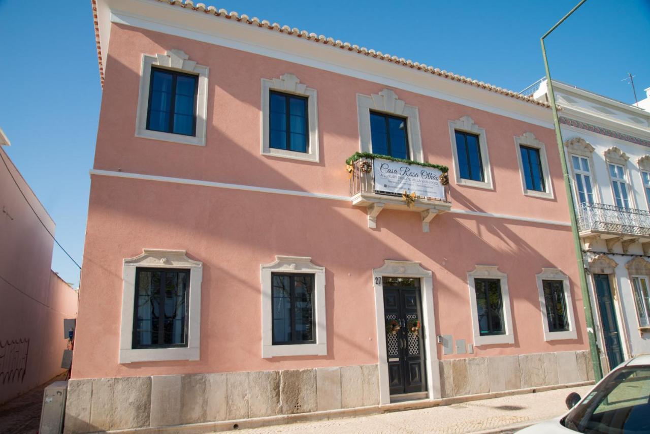 Casa Rosa Villa With Pool In Olhao Centre Екстериор снимка
