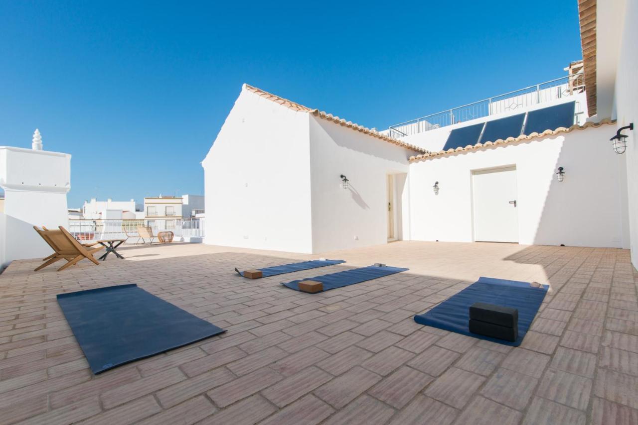 Casa Rosa Villa With Pool In Olhao Centre Екстериор снимка