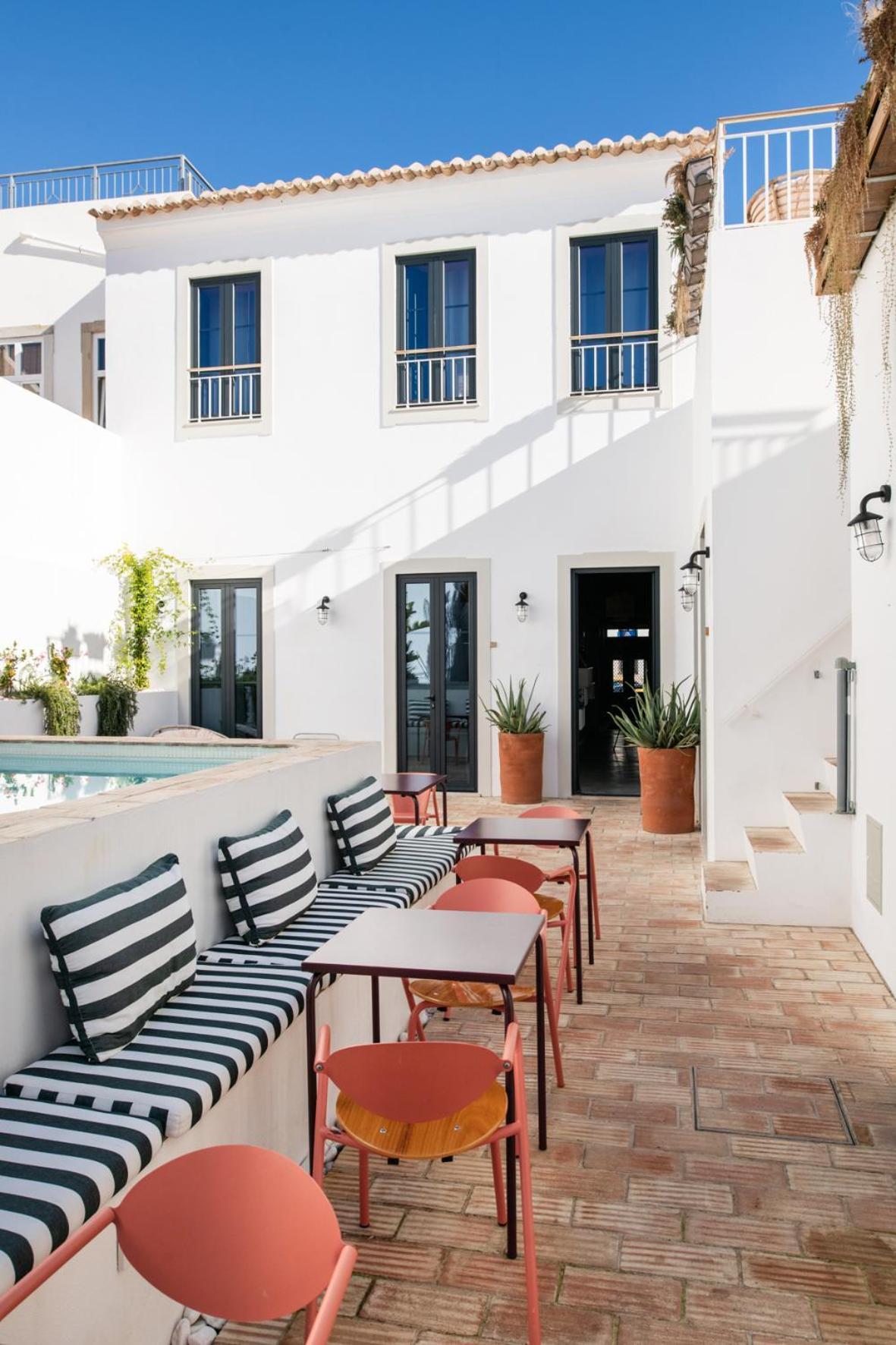 Casa Rosa Villa With Pool In Olhao Centre Екстериор снимка