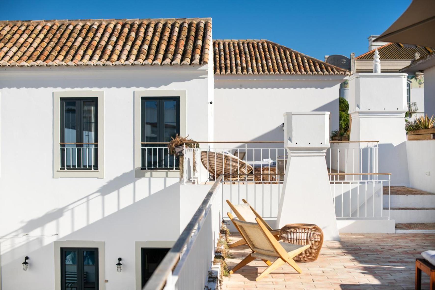 Casa Rosa Villa With Pool In Olhao Centre Екстериор снимка